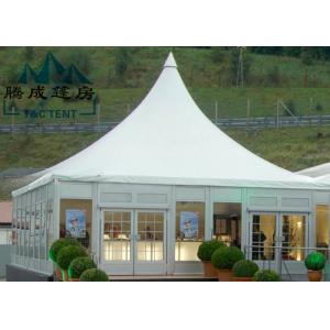 China Fire Retardent Pagoda Canopy Tent Waterproof Lightweight For Restaurant Catering supplier