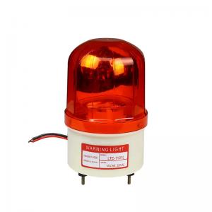 China 12V 24V 220V High 110dB Decibel Rotary Alarm Warning Beacon Traffic Lights with Siren supplier