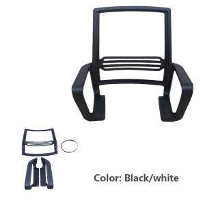 Five Star Office Chair Swivel Base assembled Plastic fiber Office Chair Plastic Back