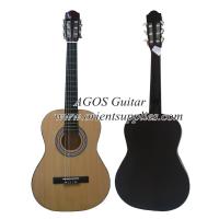 China 36inch 3/4 Basswood guitar Classical guitar Wooden guitar Toy guitar polished CG3610 on sale