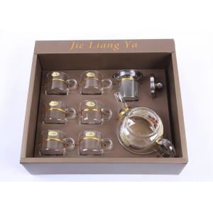 Professional Loose Tea Gift Sets Borosilicate Glass Tea Infuser Teapot 500ML Kattle
