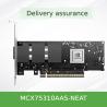 China Nvidia Connectx-7 Adapter MCX75310aas-Neat (900-9X766-003N-SQ0) Single-Port Osfp Infiniband: Ndr 400GB/S (Default speed) Ethernet: 400gbe wholesale