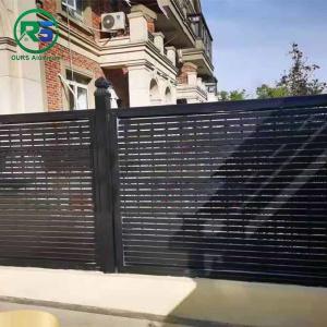 China Modern Contemporary AA1100 Aluminium Privacy Fence Multicolour  Easily Assembled supplier