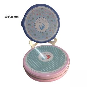China Eco Friendly Round Small Tin Containers With Lids ODM supplier