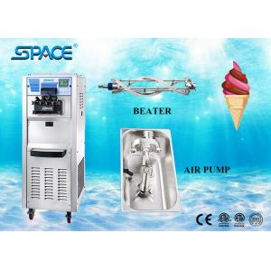 Staninless Steel Full Automatic Ice Cream Maker Machine Soft Serve Gravity Feed