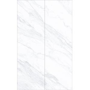 Custom Italy Calacatta White Marble Look Porcelain Tile