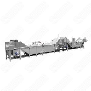 China Automatic Dried Ginger Washing Cutting Blanching Drying Machine Ginger Powder Production Line supplier