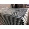 China Budget Galvanized Temporary Construction Fence OD32mm*1.5mm wall thick mesh 60mm*150mm diameter 3.50mm meet AS4687-2007 wholesale