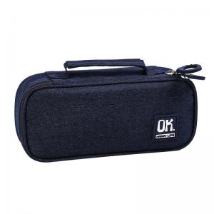 Multifunctional Storage Pencil Case Fashion Canvas Stationery Bag for Schools Offices