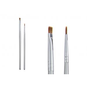 China Silver Long Lasting Lip Liner Brush Blending Makeup Brush With Copper Ferrule supplier
