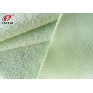 Super Soft Curly Terry Brushed Toy Fabric , Poly Tricot Material For Pillow