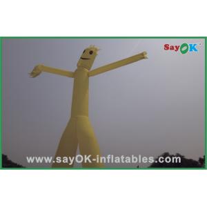 Inflatable Air Man Advertising 5m Yellow Inflatable Double Legs Sky /Air Dancer For Sale