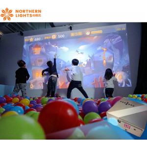 Integrated Interactive Games Projector Smashing Balls Beam Interactive Game