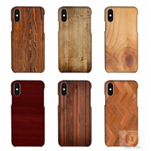 China Customized Wood Printed mobile phone shell For iPhone X , 3D sublimation blank phone case for iphone 10 wholesale