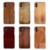 China Customized Wood Printed mobile phone shell For iPhone X , 3D sublimation blank phone case for iphone 10 wholesale