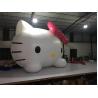 China Parties And Events Inflatable Advertising Signs / Hello Kitty Blow Up Cartoon wholesale