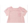China Short Sleeve Girl Pink Summer Shirts wholesale