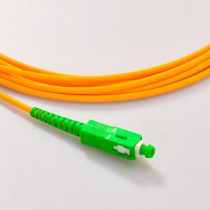 China FTTH Use Simplex 9/125 1 2 3 Meter Sc Fiber Optic Patch Cord Single Mode supplier