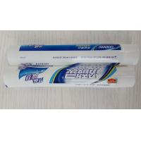 China 210g large Diameter Toothpaste Tube Plastic laminated Packaging with Transparent window on sale