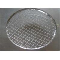 China 200mm Diameter Steel Crimped Wire Mesh Round Headlight Stone Guard Use on sale