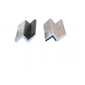 China Steel Polished Solar Roof Mounting Systems , T66 Solar End Clamp supplier