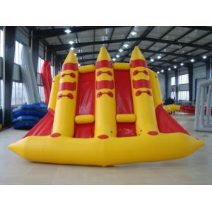 China Crazy Towable Surfing Water Sport Games Fordable Inflatable Flying Fish Boat 6 Person supplier