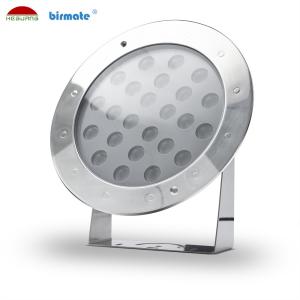 China La pêche menée sous-marine de SS316L Ip68 allume la source lumineuse de CREE blanc de couleur de 24W 12V supplier