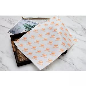 Plain Eco Food Wrapping Paper 35gsm Oilproof 12x12 Sandwich Wrap