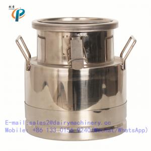 China 5L Stainless Steel Transporting Milk Cans with Anti-corrosion Features and strong durability supplier