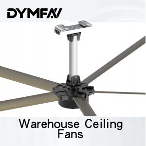 24ft Industrial Giant Outdoor Ceiling Fans Floor Mounted Big Air Cooling