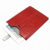 Flip PU Leather Case for iPad Mini, Popular Red Color, for Gift Purposes 