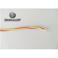 0.81 Mm Type K Thermocouple Wire With Fiberglass Insulation Custom Color