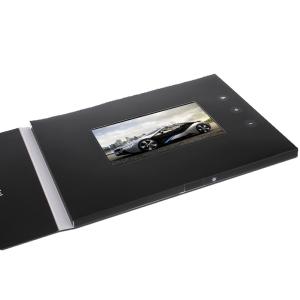 China Libro de video LCD coleccionable de arte con capacidad de batería de 600 mAh-6000 mAh y Flash personalizado de 128 MB-16 GB wholesale