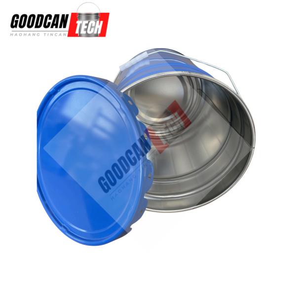 5gallon Road Marking Paint Pail Empty With Rubber Strip Gasket Inside