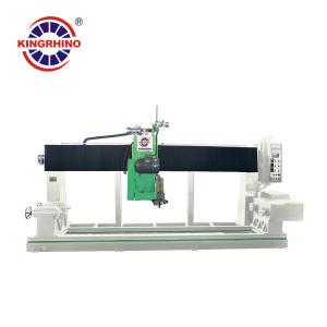 Solid Column Pillar Cutting Machine 11kw CNC Cylindrical For Granite Marble
