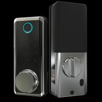 China Key Free Touchscreen RFID Deadbolt Door Lock Latch With Controller Of Gateway on sale