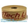 China Fiber Reinforced Gummed Kraft Paper Packing Reinforced Brown Tape jointing paper, sealing box, bundling box, bundl wholesale