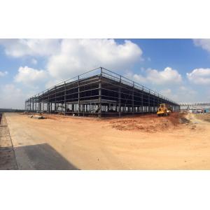 China Low Cost Prefabricated Light Weight Buildings For Steel Structure Warehouse supplier