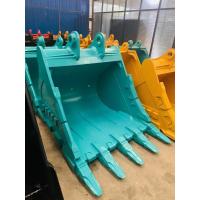 China ZHONGHE Spade Nose Excavator Rock Bucket Heavy Duty Q355B Material on sale