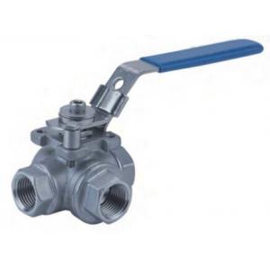 China Threaded 1000WOG Stainless Steel Ball Valve 2057N Type CF8M Material supplier