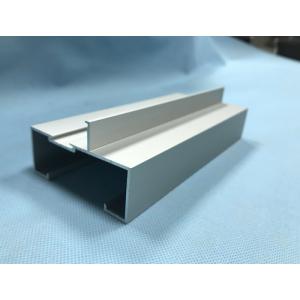 China 6060 Aluminium Sliding Door Profiles 65mm Aluminum Mullion supplier
