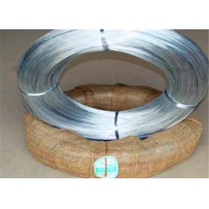 China 0.8mm BWG8 Galvanized Steel Wire 25kg/Coil Hessian Cloth Outside Packing supplier