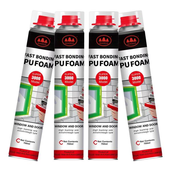 Quick Curing and Superior Expansion Ability Polyurethane Foam Sealant for Sealing