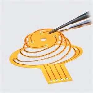 China Single Sided Flexible Circuit  PET Material Flex Printed PCB Board supplier