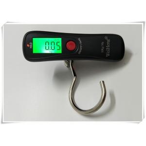 50kg / 110lb LCD Digital Luggage Scale Green Backlit With Big Steel Hook