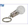 Classic Acrylic LED Light Bulb Memory Drive 128GB Thumbdrive Stick