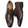 China Brown Color Mens Leather Casual Shoes Low Heel Shoe Height Business Affairs Style wholesale