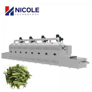 Stevia Leaf SUS 304 Industrial Microwave System Commercial Conveyor Belt Type