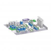 China PLC 3000L/H Milk Processing Plant Machinery 	Energy Saving on sale