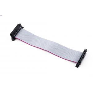 2.54mm Pitch Flat Ribbon Cable Assembly Assembly With Butterfly Hook PVC Cable